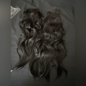 Luxurious Black Clip in Hair Extensions